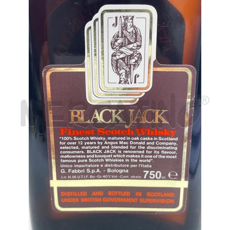 BOTTIGLIA DA COLLEZIONE BLACK JACK 12 | Mercatino dell'Usato Montesilvano 3