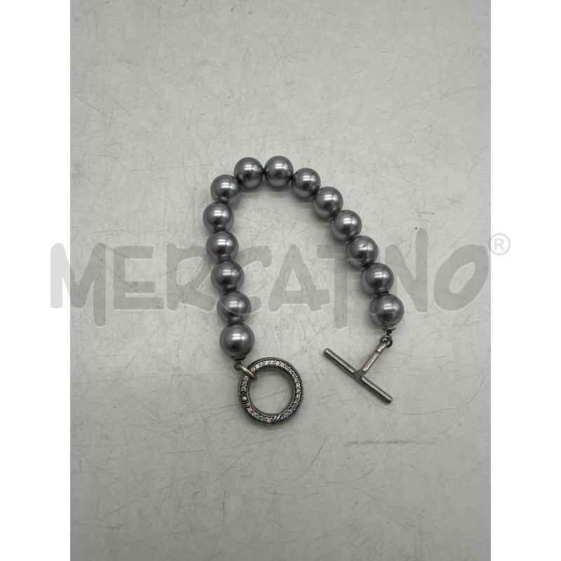 BRACCIALE BIGLIE ARGENTATE CHIUSURA ARG  | Mercatino dell'Usato Montesilvano 1