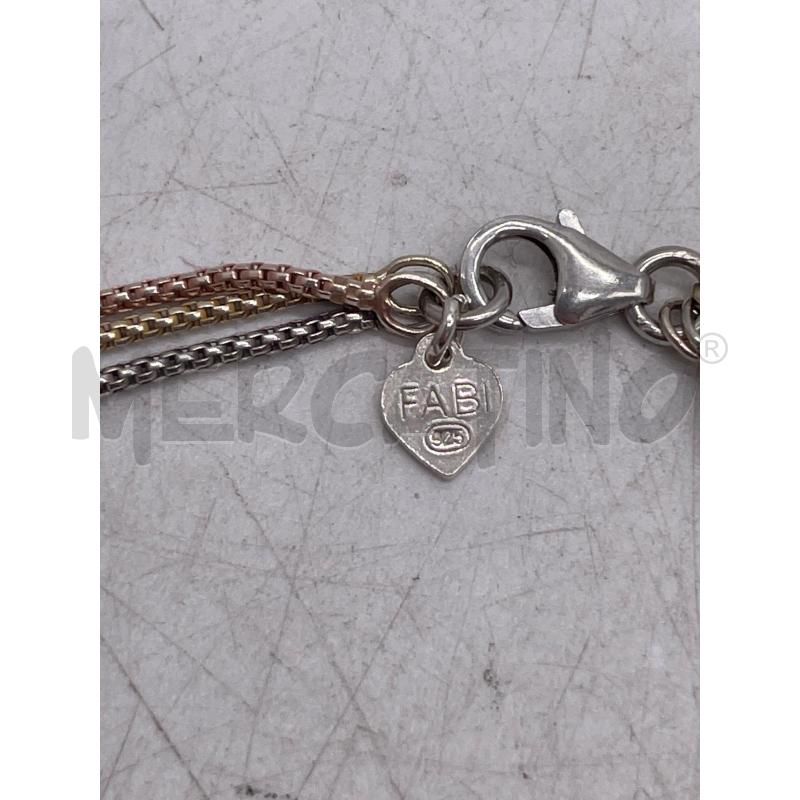 BRACCIALE FABI ARG 3 FILI | Mercatino dell'Usato Montesilvano 2