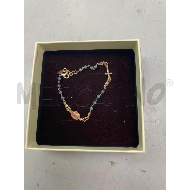 BRACCIALE PERLINE CELESTI AMEN | Mercatino dell'Usato Montesilvano 1