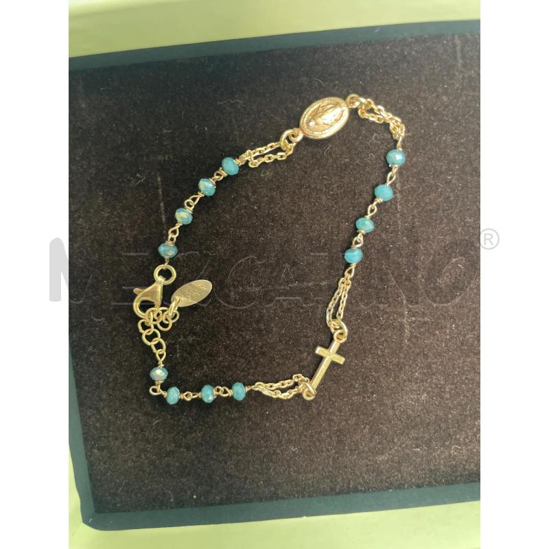BRACCIALE PERLINE CELESTI AMEN | Mercatino dell'Usato Montesilvano 3