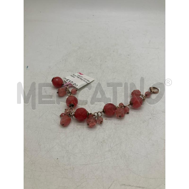 BRACCIALE PIETRE ROSA IPPOCAMPO  | Mercatino dell'Usato Montesilvano 2
