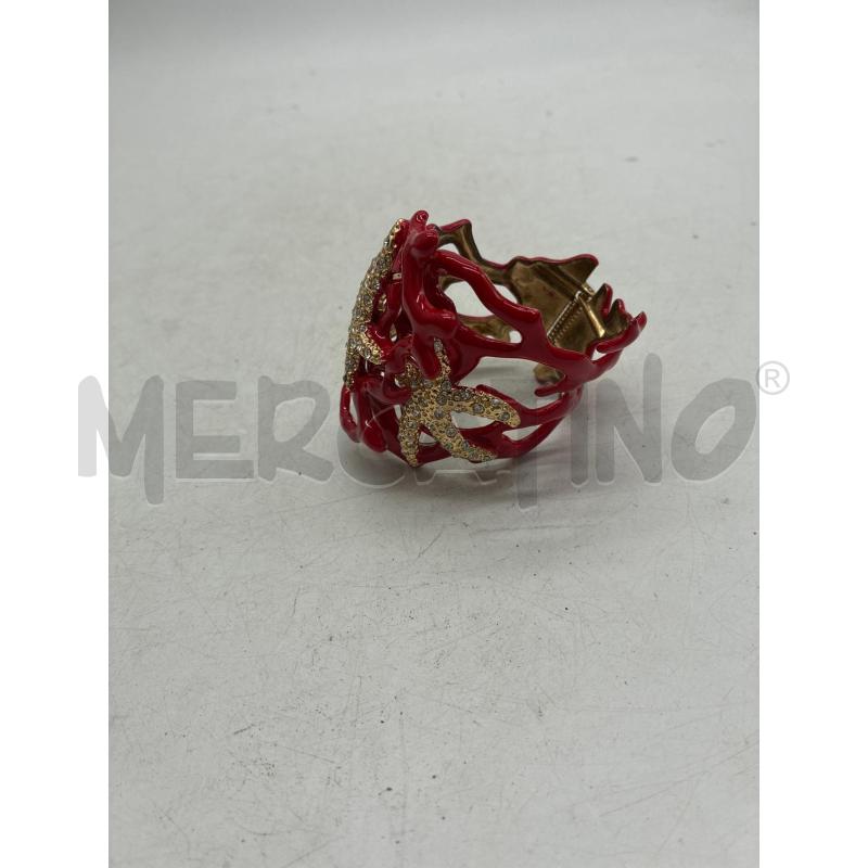 BRACCIALE ROSSE STELLE STRASS | Mercatino dell'Usato Montesilvano 1