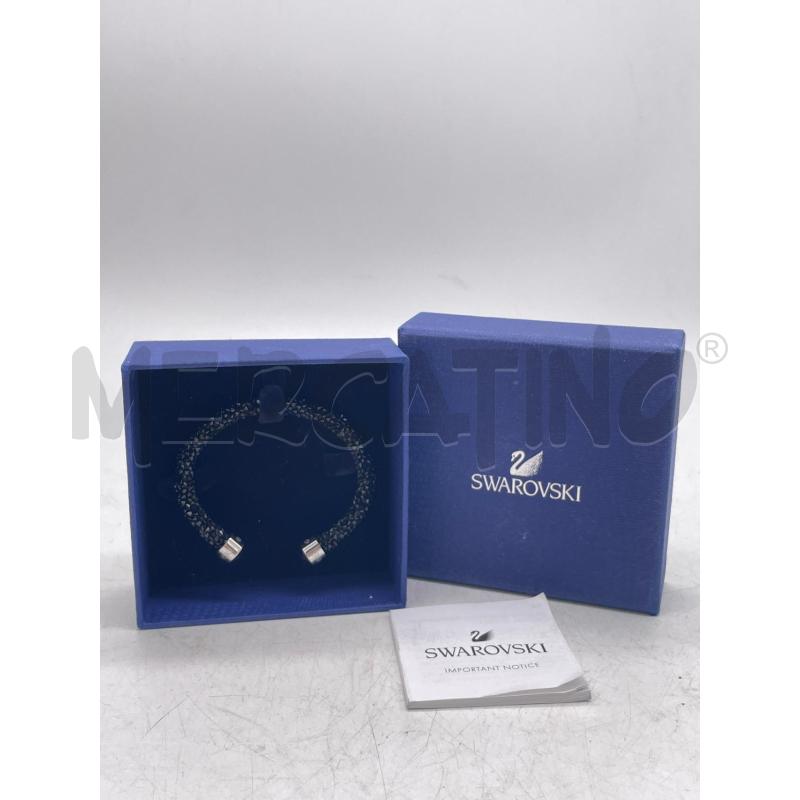 BRACCIALE SWAROVSKI NERO | Mercatino dell'Usato Montesilvano 1