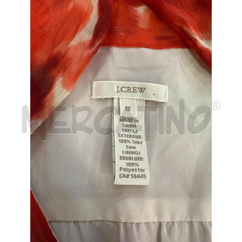 CAMICIA DONNA ARANCIONE J. CREW TG12 | Mercatino dell'Usato Montesilvano 2