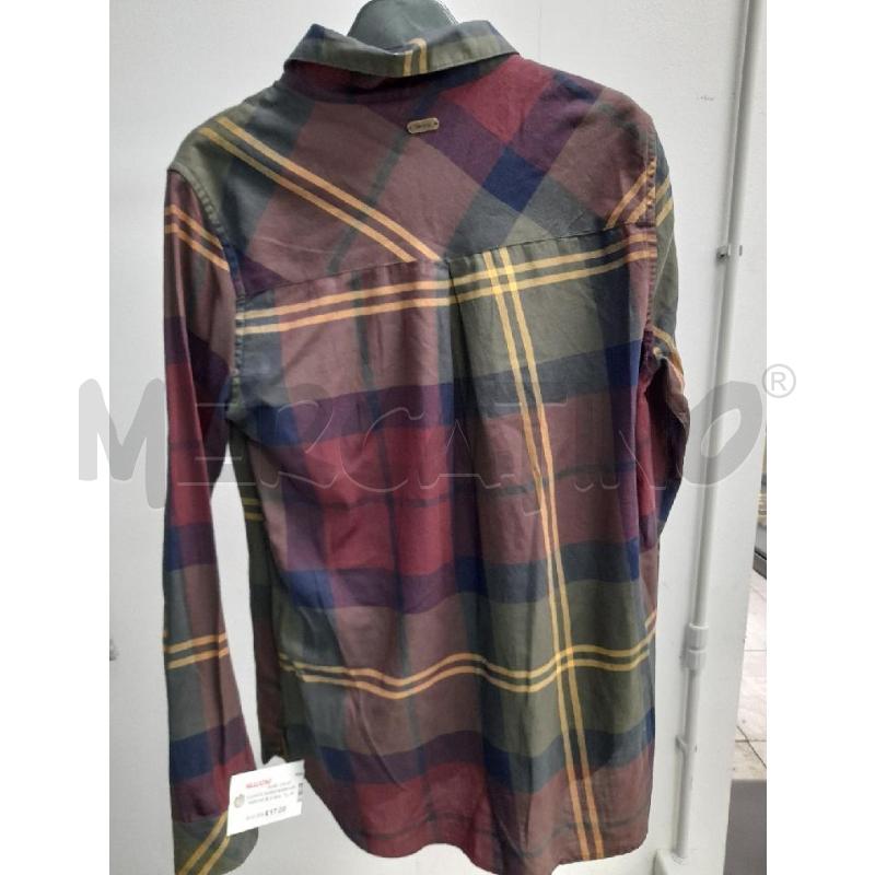 CAMICIA DONNA BARBOUR MARONE BLU GIALLO  | Mercatino dell'Usato Montesilvano 3