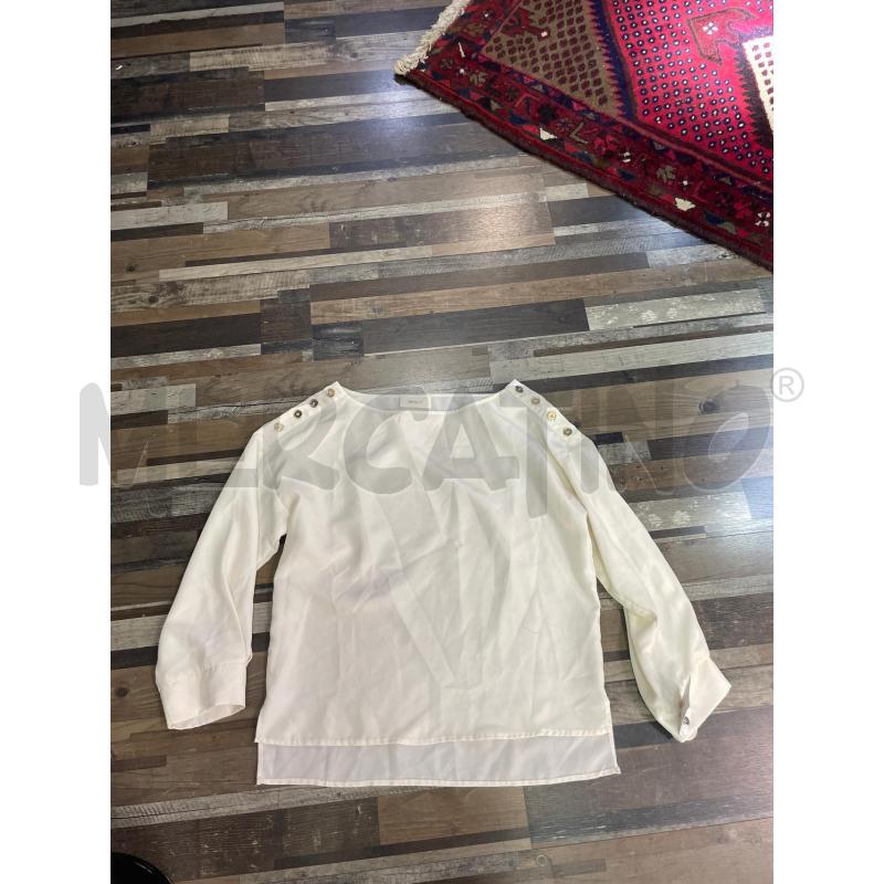 CAMICIA DONNA BIANCO VICOLO | Mercatino dell'Usato Montesilvano 1