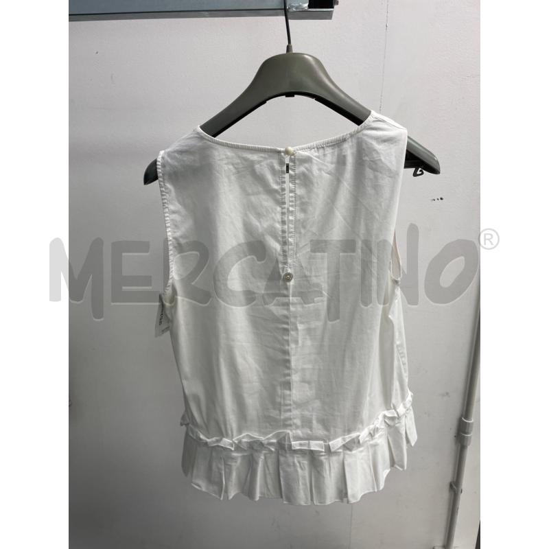 CAMICIA DONNA BIANC ACANOTTA NUALY | Mercatino dell'Usato Montesilvano 2