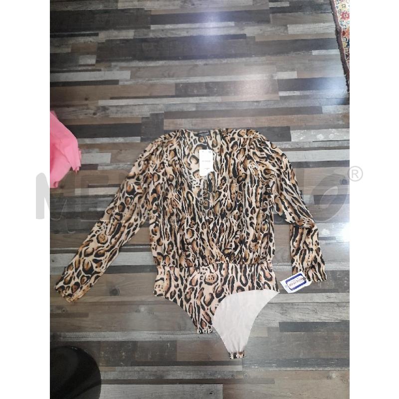 CAMICIA DONNA BODY LEOPARDATA ZARA TG L | Mercatino dell'Usato Montesilvano 1