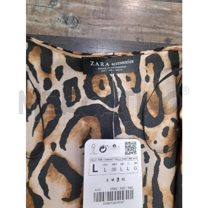 CAMICIA DONNA BODY LEOPARDATA ZARA TG L | Mercatino dell'Usato Montesilvano 2