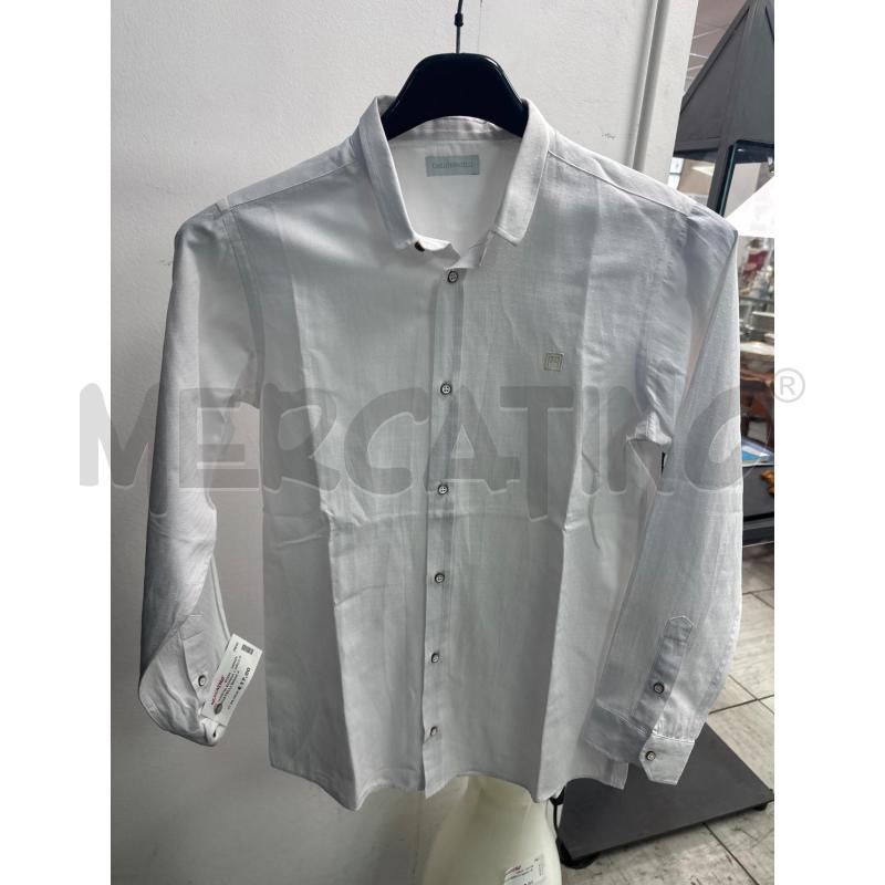 CAMICIA DONNA CARLO PIGNATELLI BIANCA  | Mercatino dell'Usato Montesilvano 1
