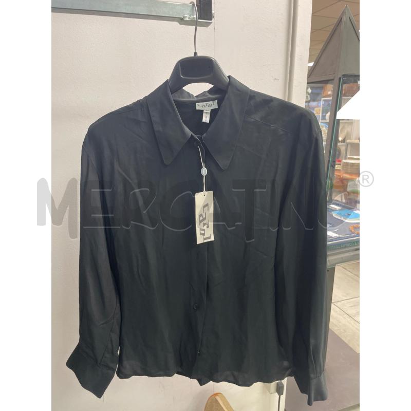 CAMICIA DONNA CAROL SETA NERA | Mercatino dell'Usato Montesilvano 1