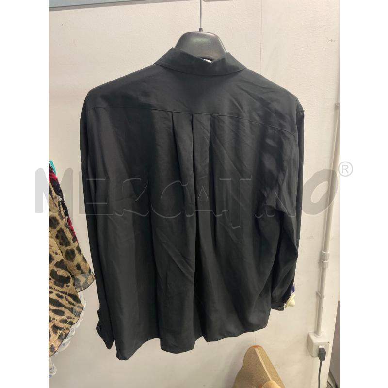 CAMICIA DONNA CAROL SETA NERA | Mercatino dell'Usato Montesilvano 3