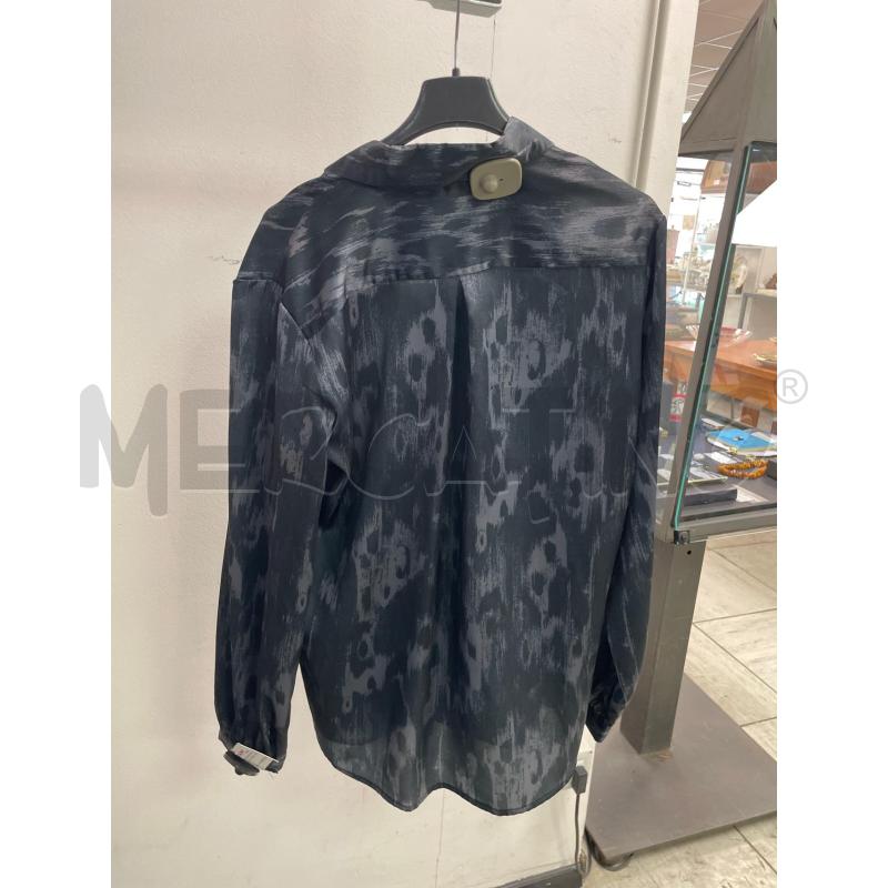 CAMICIA DONNA CAVLLI CLASS MISTO SETA FANTASIA ANIMALIEER VERDE  | Mercatino dell'Usato Montesilvano 3