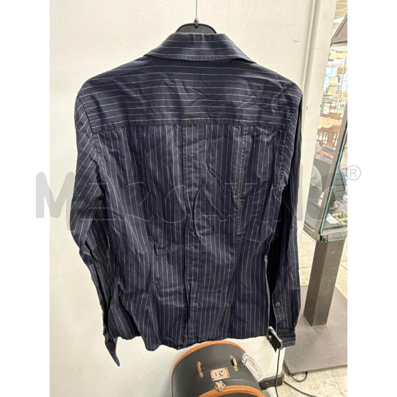 CAMICIA DONNA DOLCE & GABBANA BLU RIGHINE BIANCHE | Mercatino dell'Usato Montesilvano 3