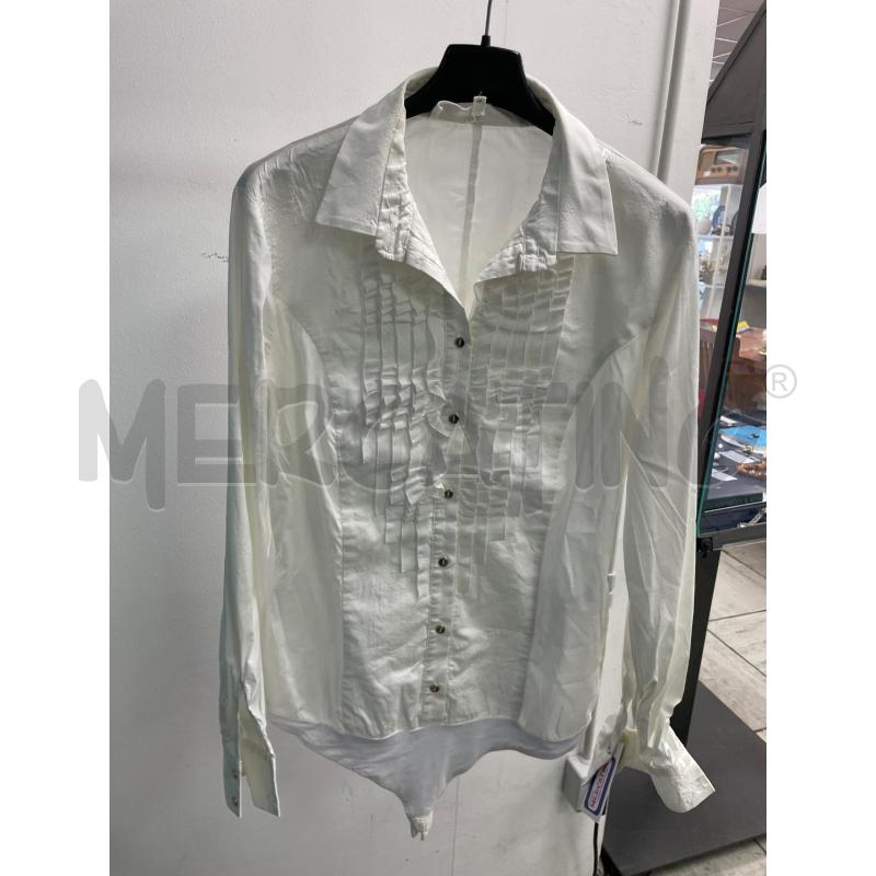 CAMICIA DONNA ELISABETTA FRANCHI BIANCA BODY  | Mercatino dell'Usato Montesilvano 1