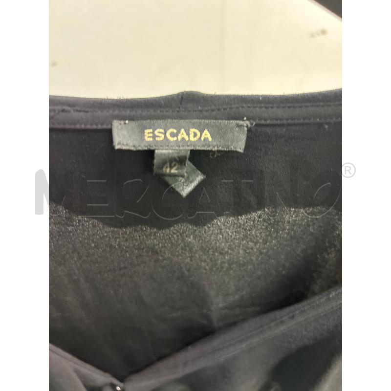 CAMICIA DONNA ESCADA ARRICCIATA NERA  | Mercatino dell'Usato Montesilvano 2