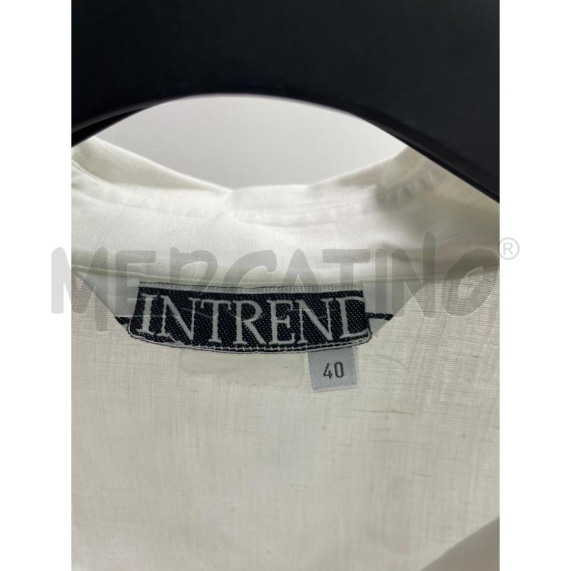 CAMICIA DONNA INTREND BIANCA MANICA 3/4 LINO | Mercatino dell'Usato Montesilvano 2