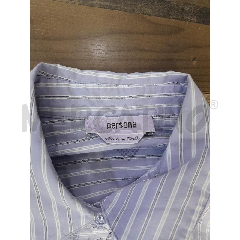CAMICIA DONNA LUNGA AZZURRA RIGHINE LACCIO VITA  | Mercatino dell'Usato Montesilvano 2