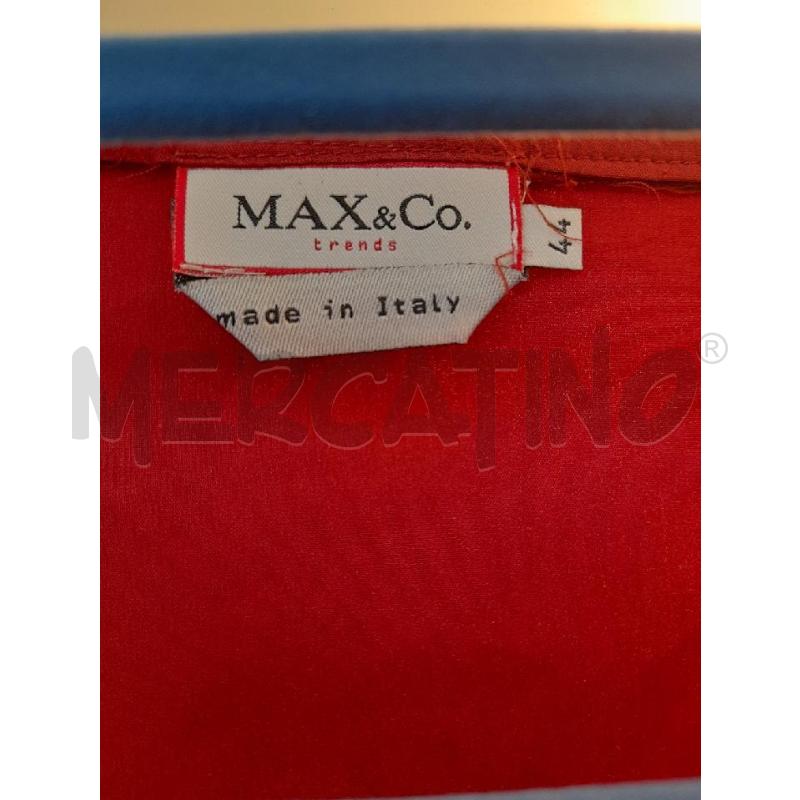 CAMICIA DONNA MAGLIA ROSSA MAX &COTG44 | Mercatino dell'Usato Montesilvano 3