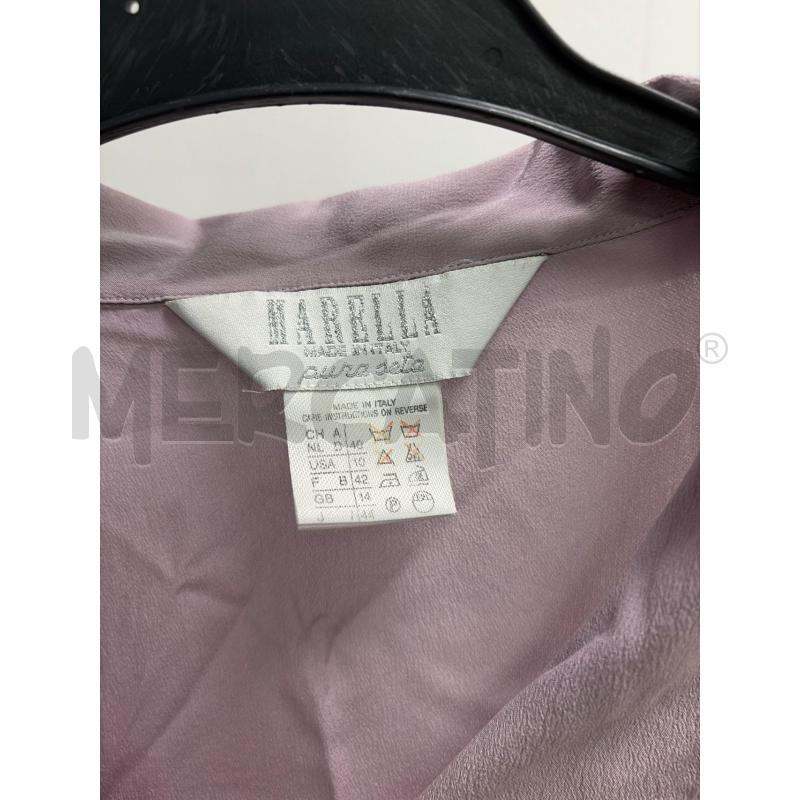 CAMICIA DONNA MARELLA LILLA SETA TG 44 | Mercatino dell'Usato Montesilvano 2