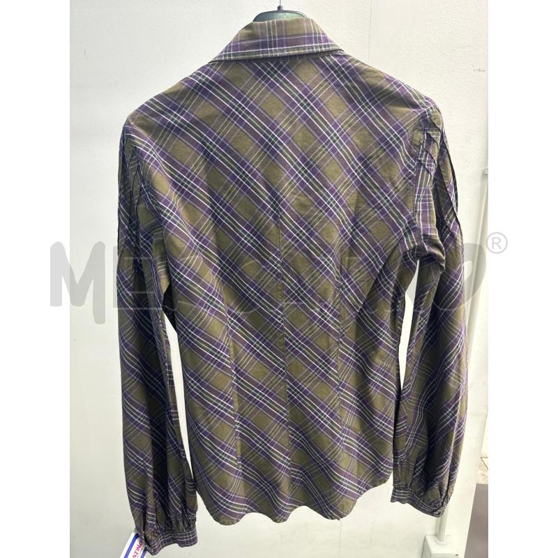 CAMICIA DONNA MARLBORO CLASSICS VIOLA QUADRETTATA MARRO | Mercatino dell'Usato Montesilvano 3