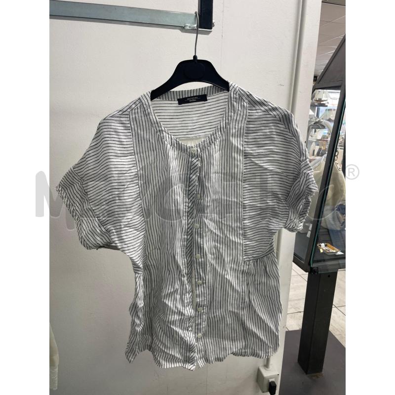 CAMICIA DONNA MAX MARA RIGA BIANCA  | Mercatino dell'Usato Montesilvano 1