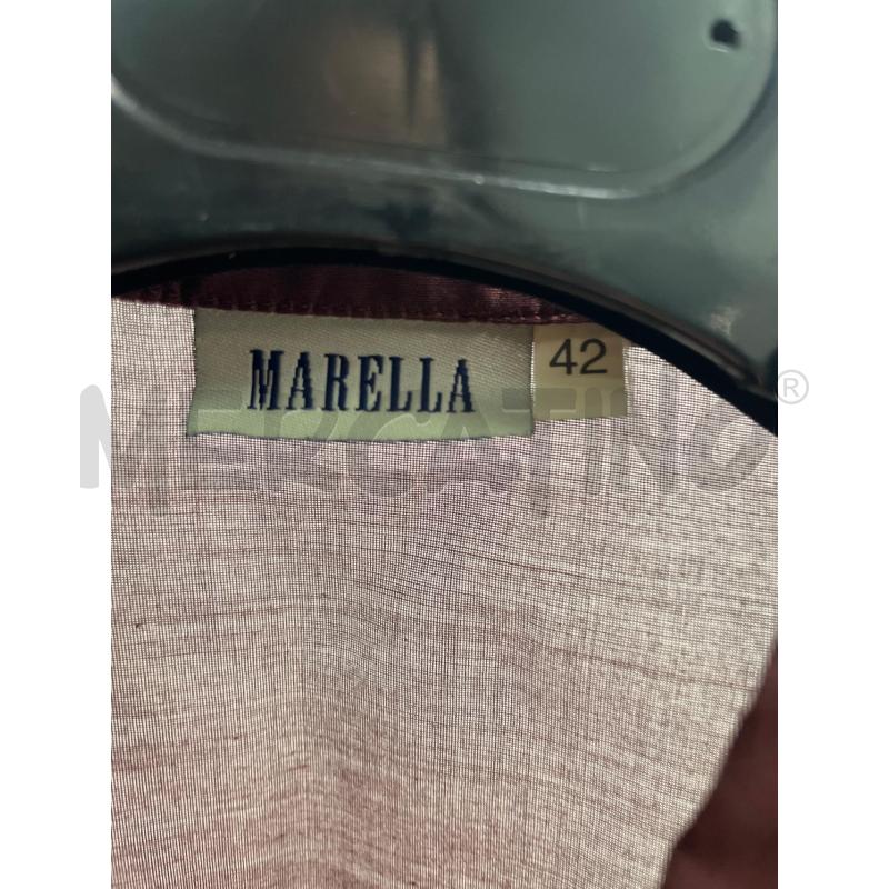 CAMICIA DONNA MEZZA MANICA MARELLA BORDEAUX VELATA | Mercatino dell'Usato Montesilvano 2