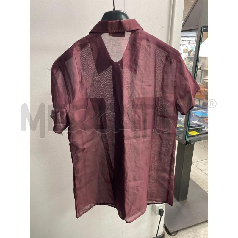 CAMICIA DONNA MEZZA MANICA MARELLA BORDEAUX VELATA | Mercatino dell'Usato Montesilvano 3