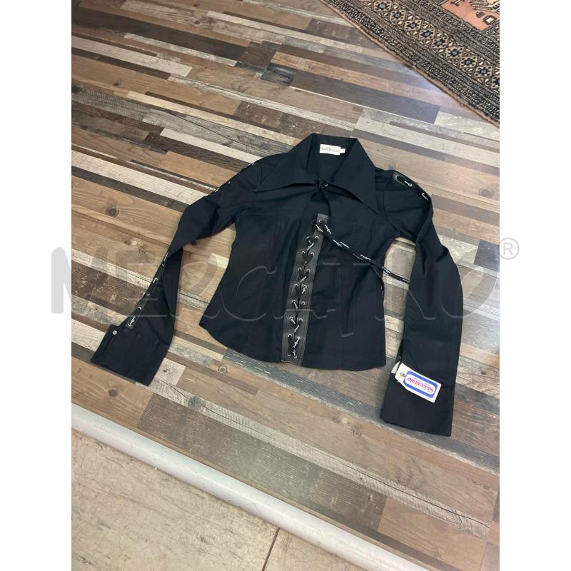 CAMICIA DONNA NERA DOLCE RIBELLE TG S | Mercatino dell'Usato Montesilvano 1