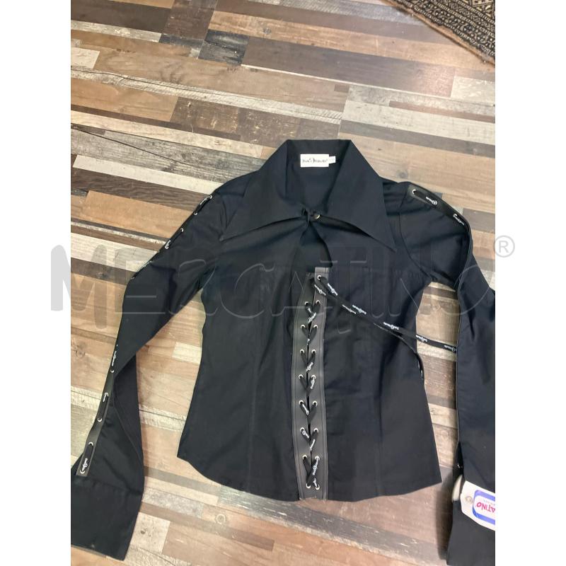 CAMICIA DONNA NERA DOLCE RIBELLE TG S | Mercatino dell'Usato Montesilvano 2