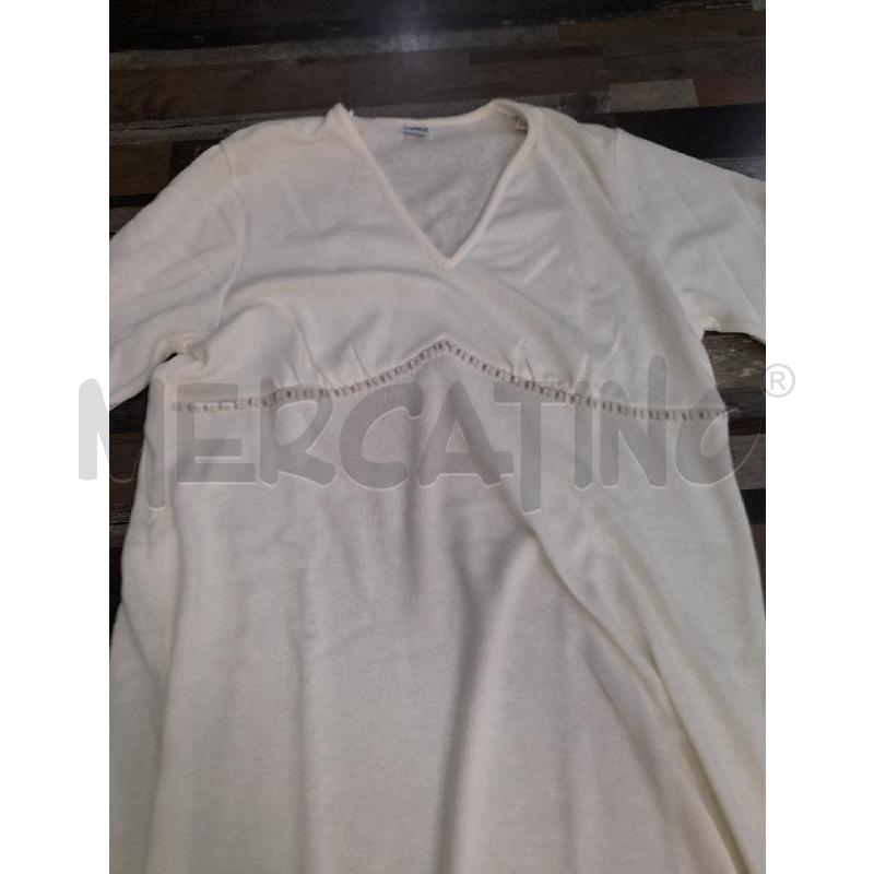 CAMICIA DONNA NOTTE BIANCA ANTHESIS44/46 | Mercatino dell'Usato Montesilvano 2