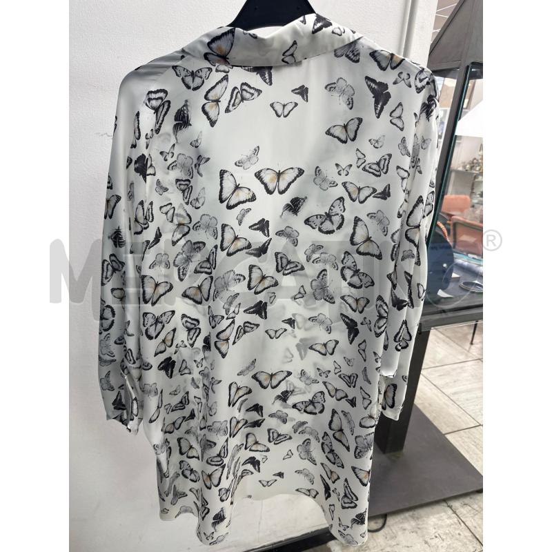 CAMICIA DONNA PATRIZIA PEPE BIANCA FARFALLE NERE | Mercatino dell'Usato Montesilvano 3