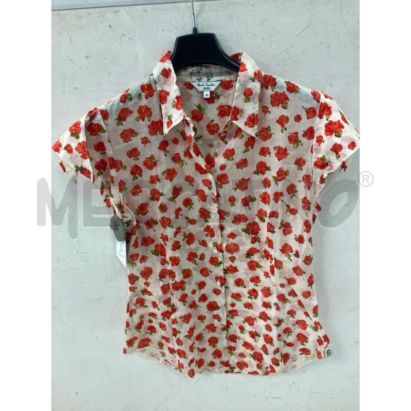 CAMICIA DONNA PAUL SMITH TG 42 FIORRATA ROSSA | Mercatino dell'Usato Montesilvano 1