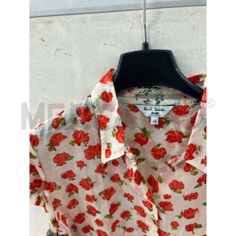 CAMICIA DONNA PAUL SMITH TG 42 FIORRATA ROSSA | Mercatino dell'Usato Montesilvano 2