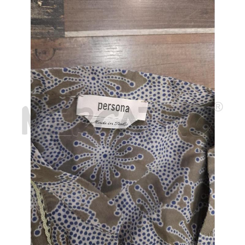 CAMICIA DONNA PERSONA FANTASIA VERDE CACHI FIORI | Mercatino dell'Usato Montesilvano 2