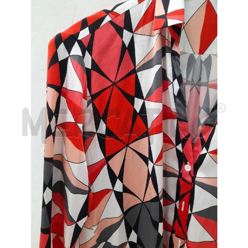 CAMICIA DONNA ROSSA BIANCA AGLINI TG 40 | Mercatino dell'Usato Montesilvano 2