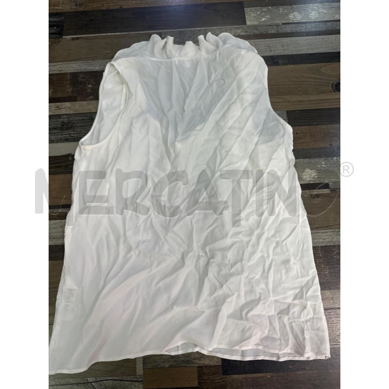 CAMICIA DONNA TOP PATRIZIA PEPE BIANCA TG 44 | Mercatino dell'Usato Montesilvano 3