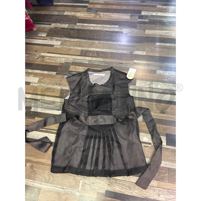 CAMICIA DONNA TOP ZARA GRIGIO TG.L | Mercatino dell'Usato Montesilvano 1