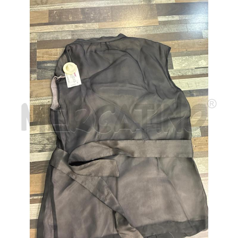 CAMICIA DONNA TOP ZARA GRIGIO TG.L | Mercatino dell'Usato Montesilvano 3
