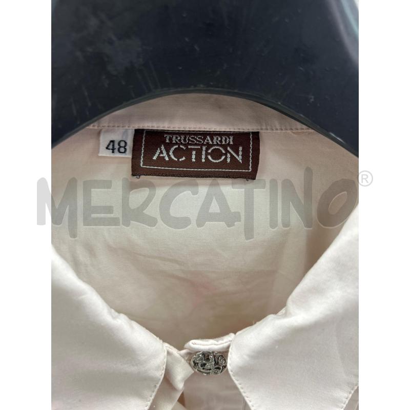 CAMICIA DONNA TRUSSARDI ACTION ROSA PALLIDO  | Mercatino dell'Usato Montesilvano 2