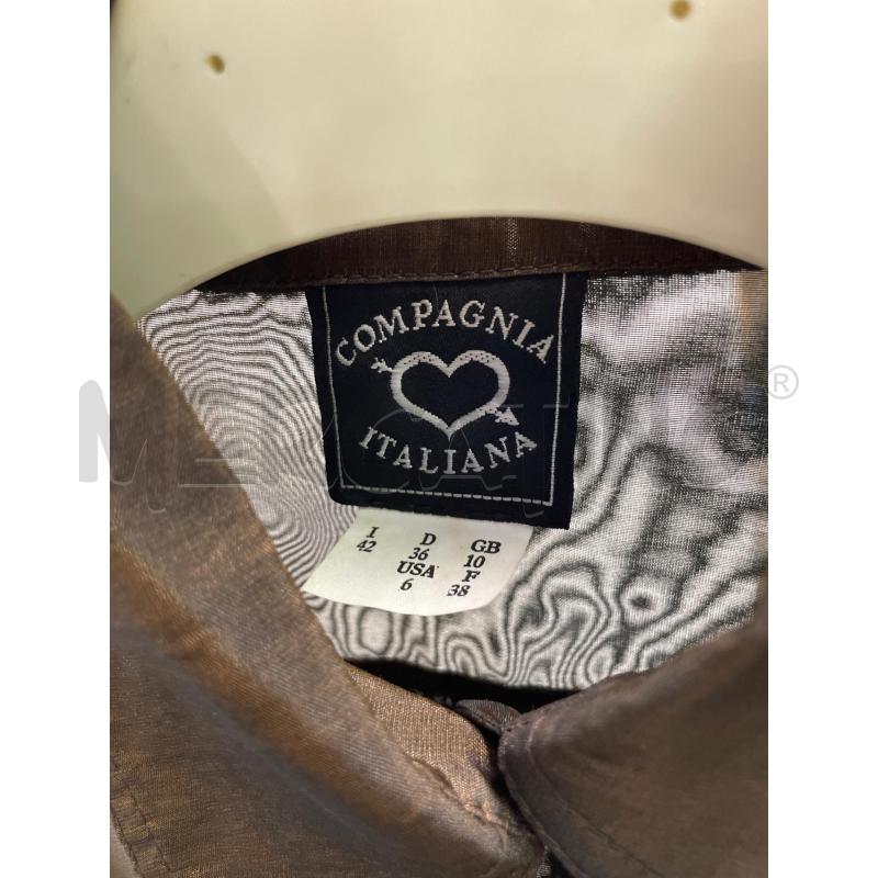 CAMICIA DONNA VELATA MARRO COMPAGNIA ITALIANA | Mercatino dell'Usato Montesilvano 2