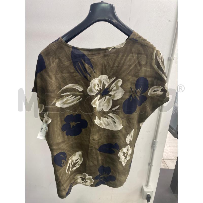 CAMICIA DONNA VERDE FIORATA MAX MARA 44 | Mercatino dell'Usato Montesilvano 3