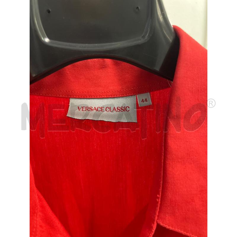 CAMICIA DONNA VERSACE CLASSIC ROSSA | Mercatino dell'Usato Montesilvano 2