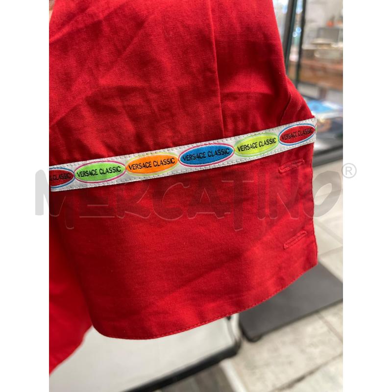 CAMICIA DONNA VERSACE CLASSIC ROSSA | Mercatino dell'Usato Montesilvano 3