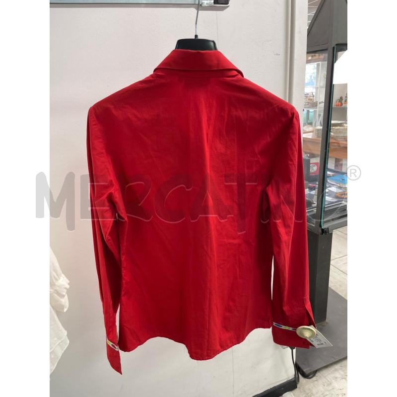 CAMICIA DONNA VERSACE CLASSIC ROSSA | Mercatino dell'Usato Montesilvano 4