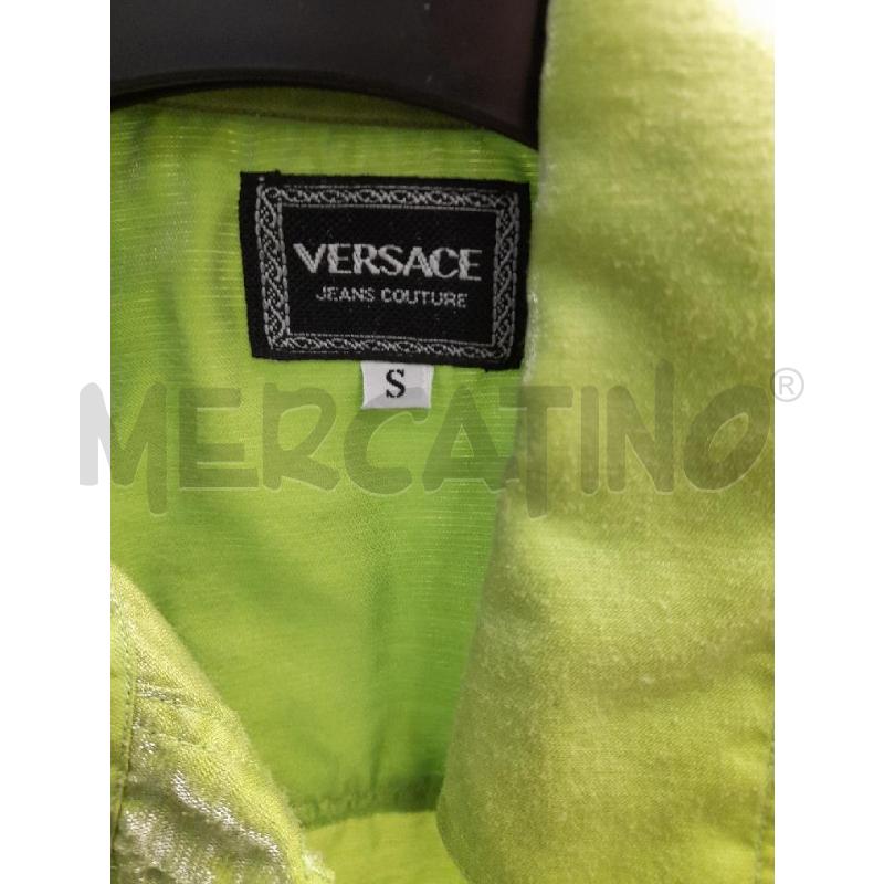 CAMICIA DONNA VERSACE SMANICATA VERDINA | Mercatino dell'Usato Montesilvano 2