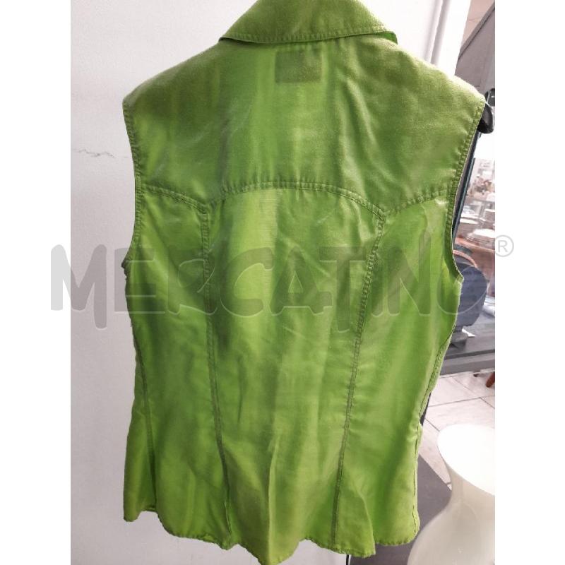 CAMICIA DONNA VERSACE SMANICATA VERDINA | Mercatino dell'Usato Montesilvano 4