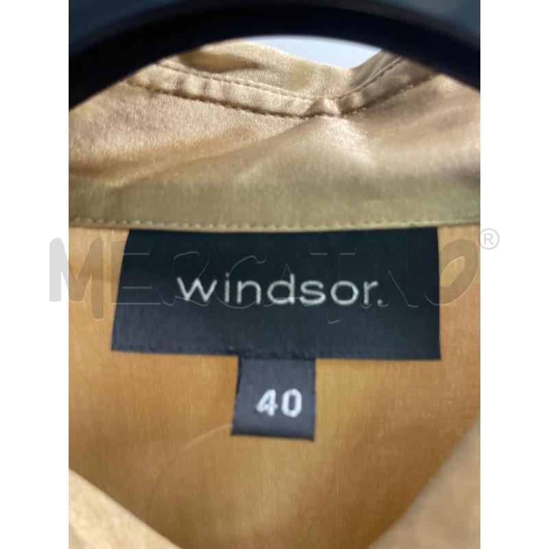 CAMICIA DONNA WINDSOR. BEIGE VOLANT SETA | Mercatino dell'Usato Montesilvano 2