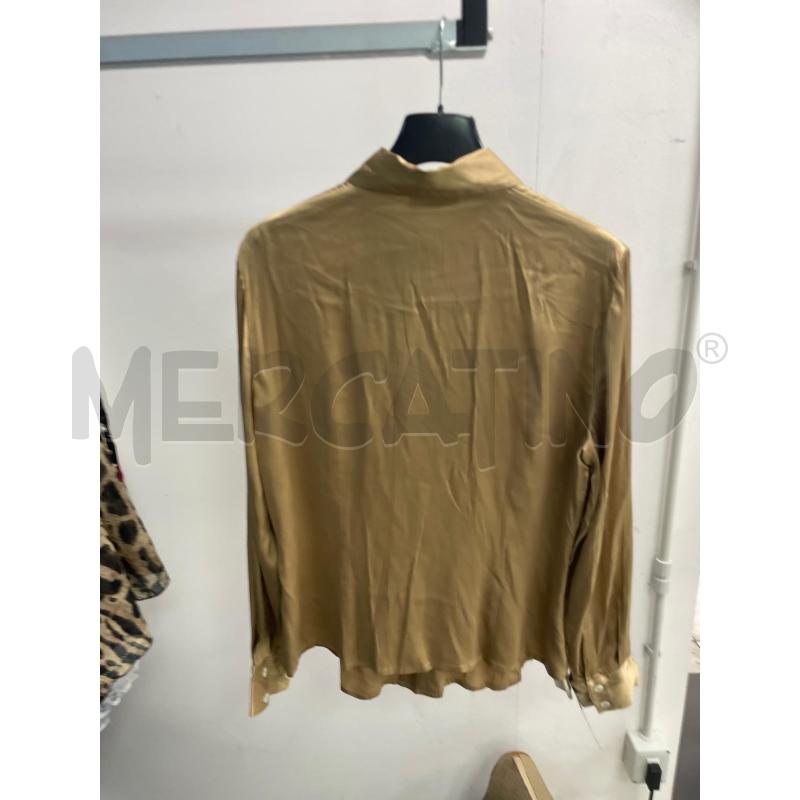 CAMICIA DONNA WINDSOR. BEIGE VOLANT SETA | Mercatino dell'Usato Montesilvano 3